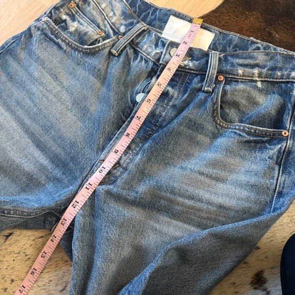 MOTHER SUPERIOR Jeans The Tomcat Roller Shorty in Take Me Higher Size 27 - Picture 12 of 13